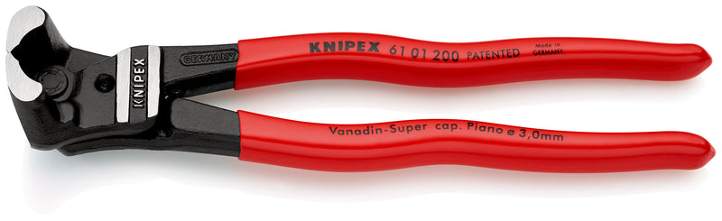 KNIPEX 61 01 200 LEVER END-CUTTING NIPPERS