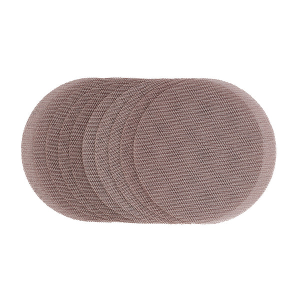 Draper 61873 Mesh Sanding Discs, 150mm, 180 Grit (Pack of 10)