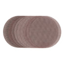Draper 62989 Mesh Sanding Discs, 150mm, Assorted Grit - 80G, 120G, 180G, 240G (Pack of 10)