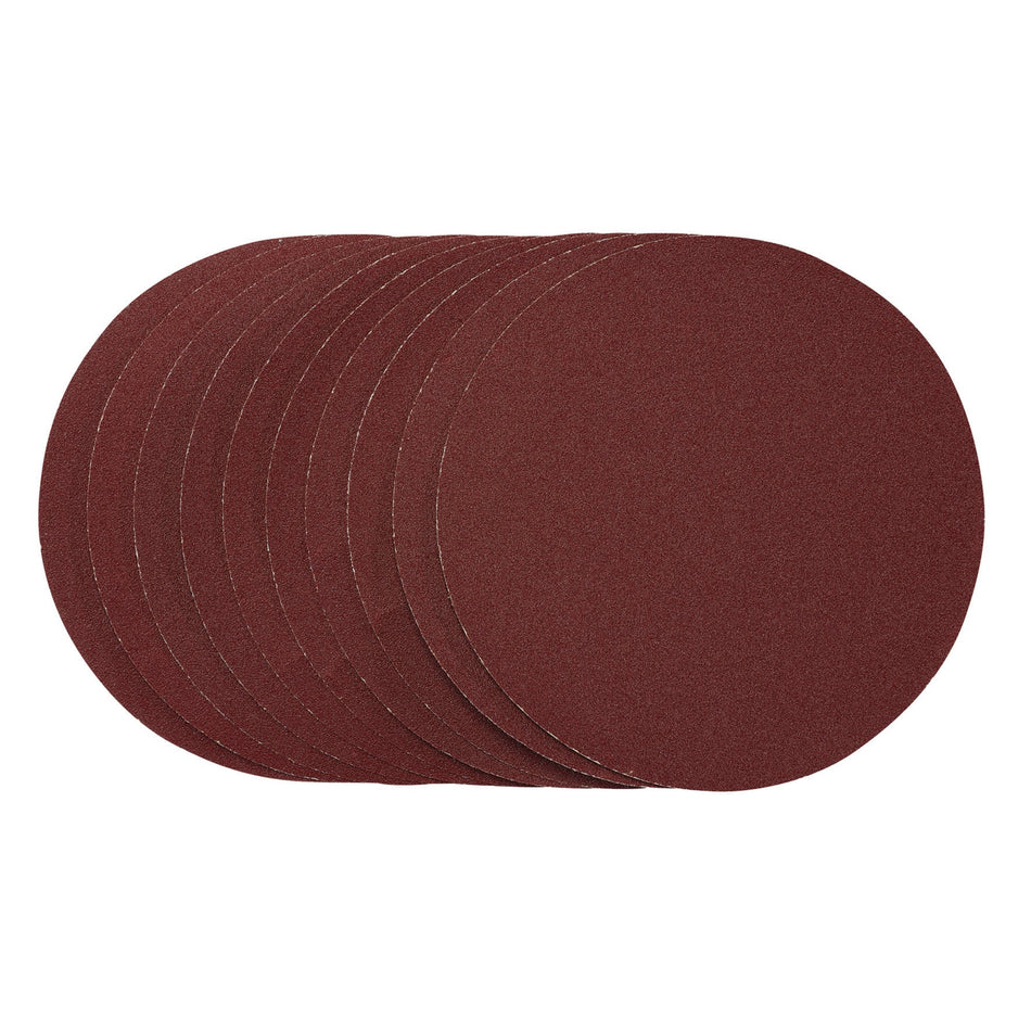 Draper 63014 Sanding Discs, 150mm, PSA, 120 Grit, (Pack of 10)