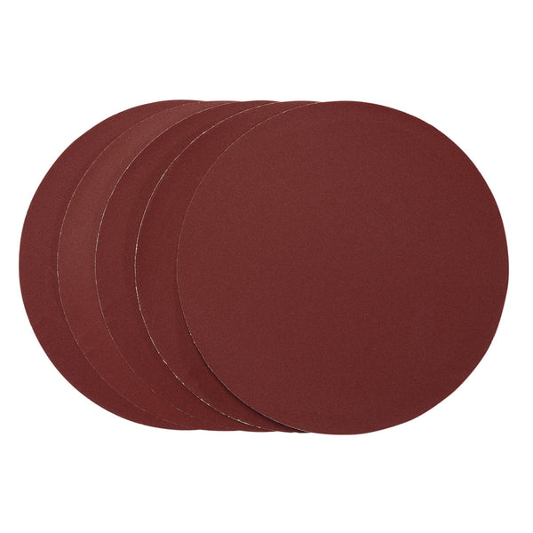 Draper 63045 Sanding Discs, 200mm, PSA, 240 Grit, (Pack of 5)