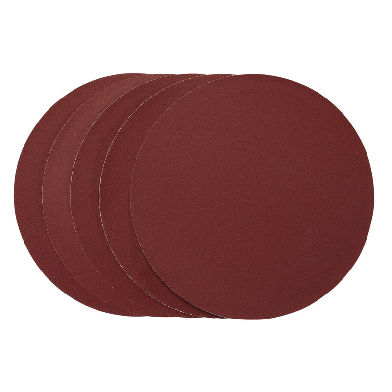 Draper 63045 Sanding Discs, 200mm, PSA, 240 Grit, (Pack of 5)