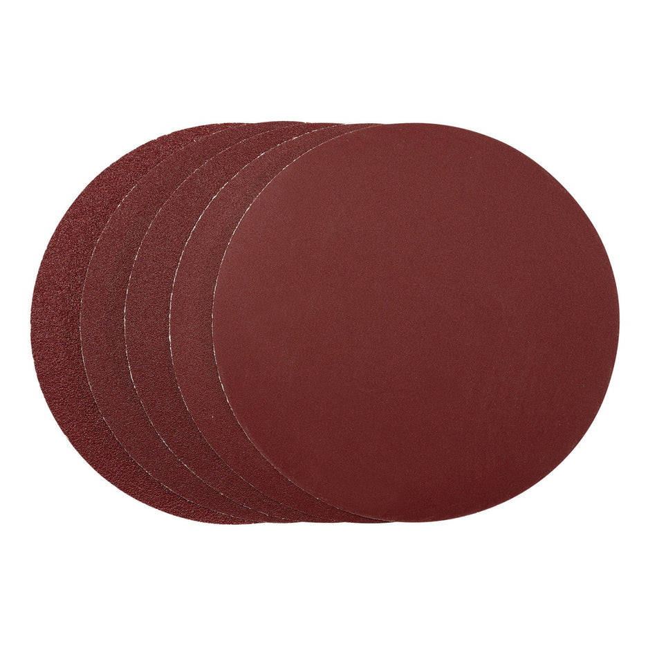 Draper 63265 Sanding Discs, 200mm, PSA, Assorted Grit, (Pack of 5)