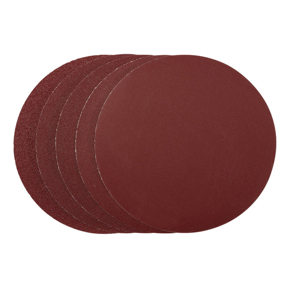 Draper 63265 Sanding Discs, 200mm, PSA, Assorted Grit, (Pack of 5)