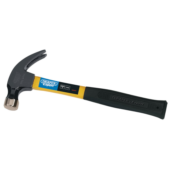 Draper 63347 Fibreglass Shafted Claw Hammer, 560g/20oz
