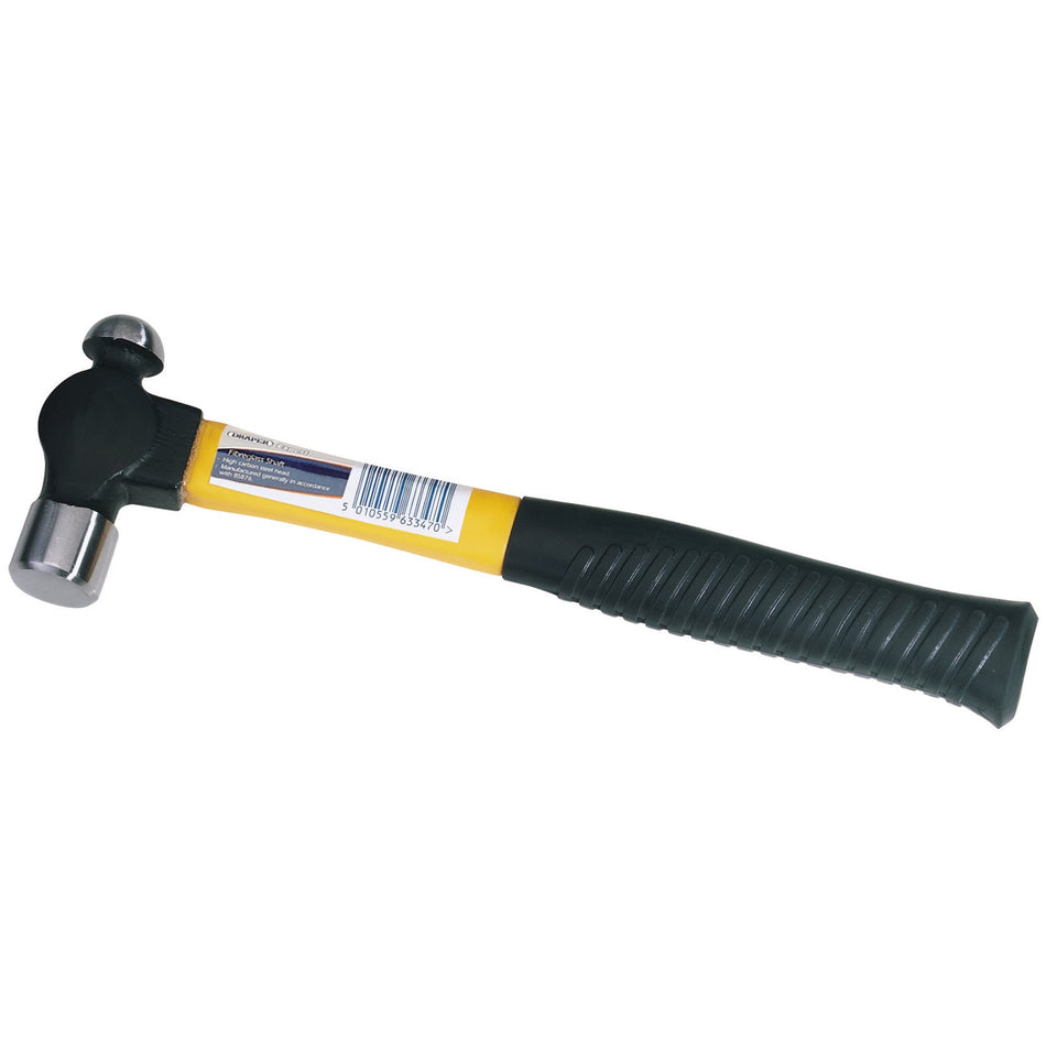 Draper 63348 Fibreglass Shafted Ball Pein Hammer, 450g/16oz
