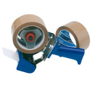 Draper 63390 Hand-Held Packing Security Tape Dispenser Kit, 2 x Reels of Tape