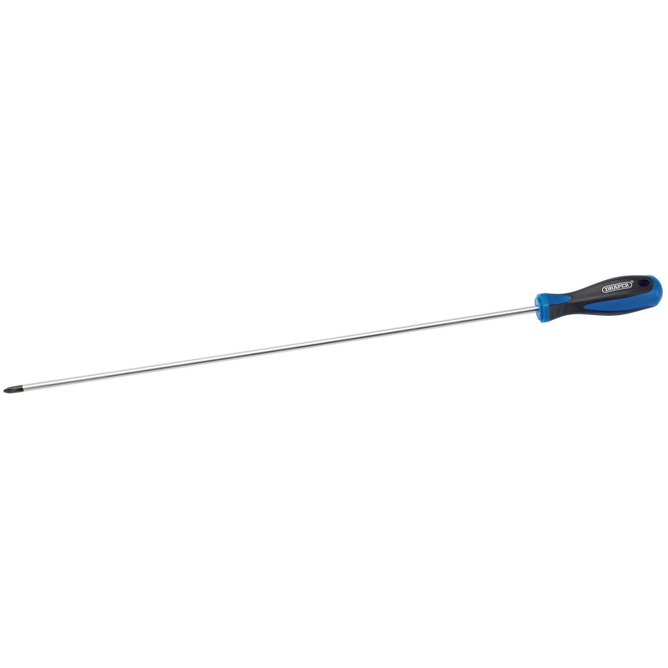 Draper 63489 Extra Long Reach Cross Slot Screwdriver, No.2 x 450mm