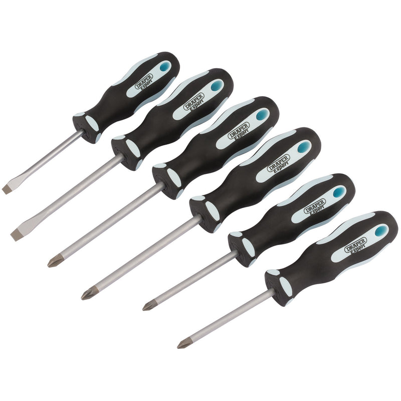 Draper 63588 Draper Expert Soft Grip Screwdriver Set (6 Piece)