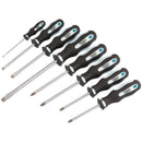Draper 63589 Heavy Duty Soft Grip Screwdriver Set (8 Piece)