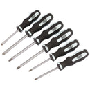 Draper 63590 'Pound Thru' Soft Grip Screwdriver Set (6 Piece)
