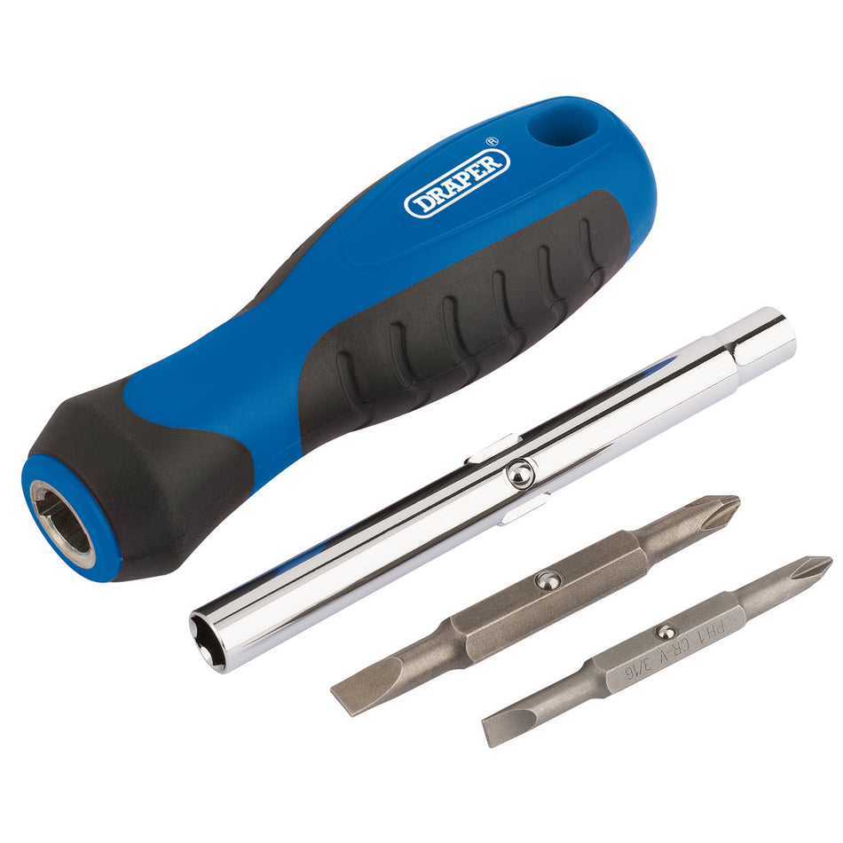 Draper 63672 6-In-1 Multi-Tip Screwdriver Set