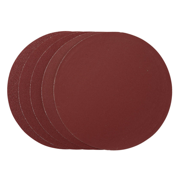 Draper 63784 Sanding Discs, 305mm, PSA, Assorted Grit, (Pack of 5)