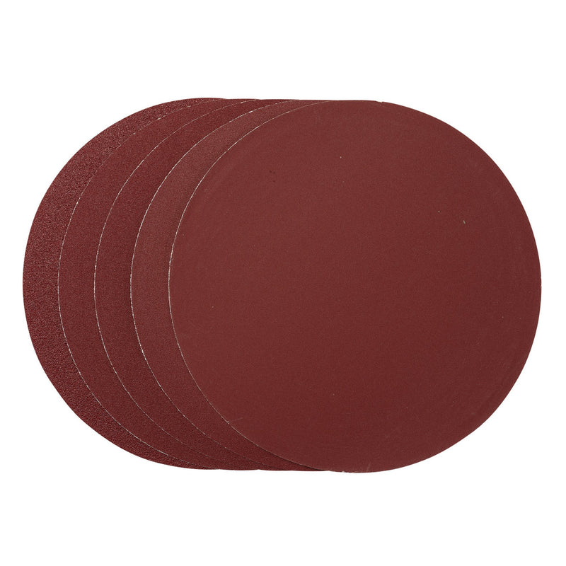 Draper 63784 Sanding Discs, 305mm, PSA, Assorted Grit, (Pack of 5)