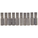 Draper 64028 Plain Slot Insert Bit, 5.5mm, 1/4" Hex, 25mm Long (Pack of 10)