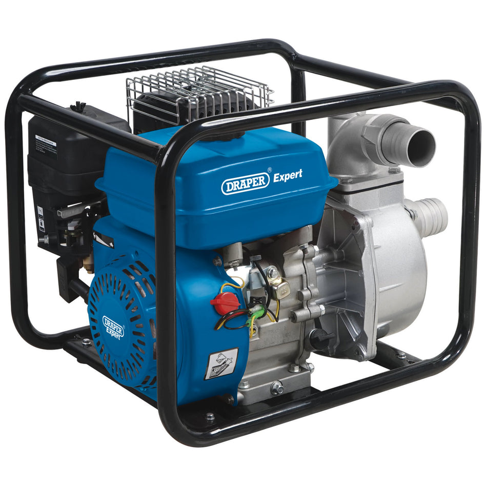 Draper 64065 Petrol Water Pump, 500L/Min, 4.8HP