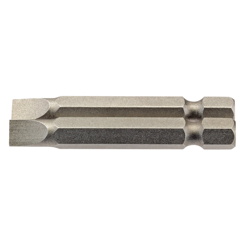 Draper 64096 Plain Slot Insert Bit, 6mm, 1/4" Hex, 50mm Long (Pack of 2)