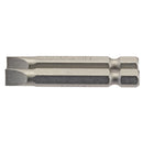 Draper 64103 Plain Slot Insert Bit, 6.5mm, 1/4" Hex, 50mm Long (Pack of 2)