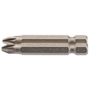 Draper 64228 PZ Type Insert Bit, 1/4" Hex, 50mm Long, No.2 (Pack of 2)