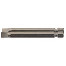 Draper 64308 Plain Slot Insert Bit, 6mm, 1/4" Hex, 75mm Long (Pack of 2)