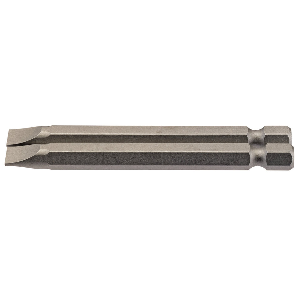 Draper 64309 Plain Slot Insert Bit, 6.5mm, 1/4" Hex, 75mm Long (Pack of 2)