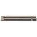 Draper 64309 Plain Slot Insert Bit, 6.5mm, 1/4" Hex, 75mm Long (Pack of 2)