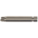 Draper 64313 PZ Type Insert Bit, 1/4" Hex, 75mm Long, No.3 (Pack of 2)