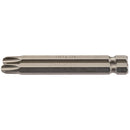Draper 64316 Cross Slot Insert Bit, 1/4" Hex, 75mm Long, No.3 (Pack of 2)