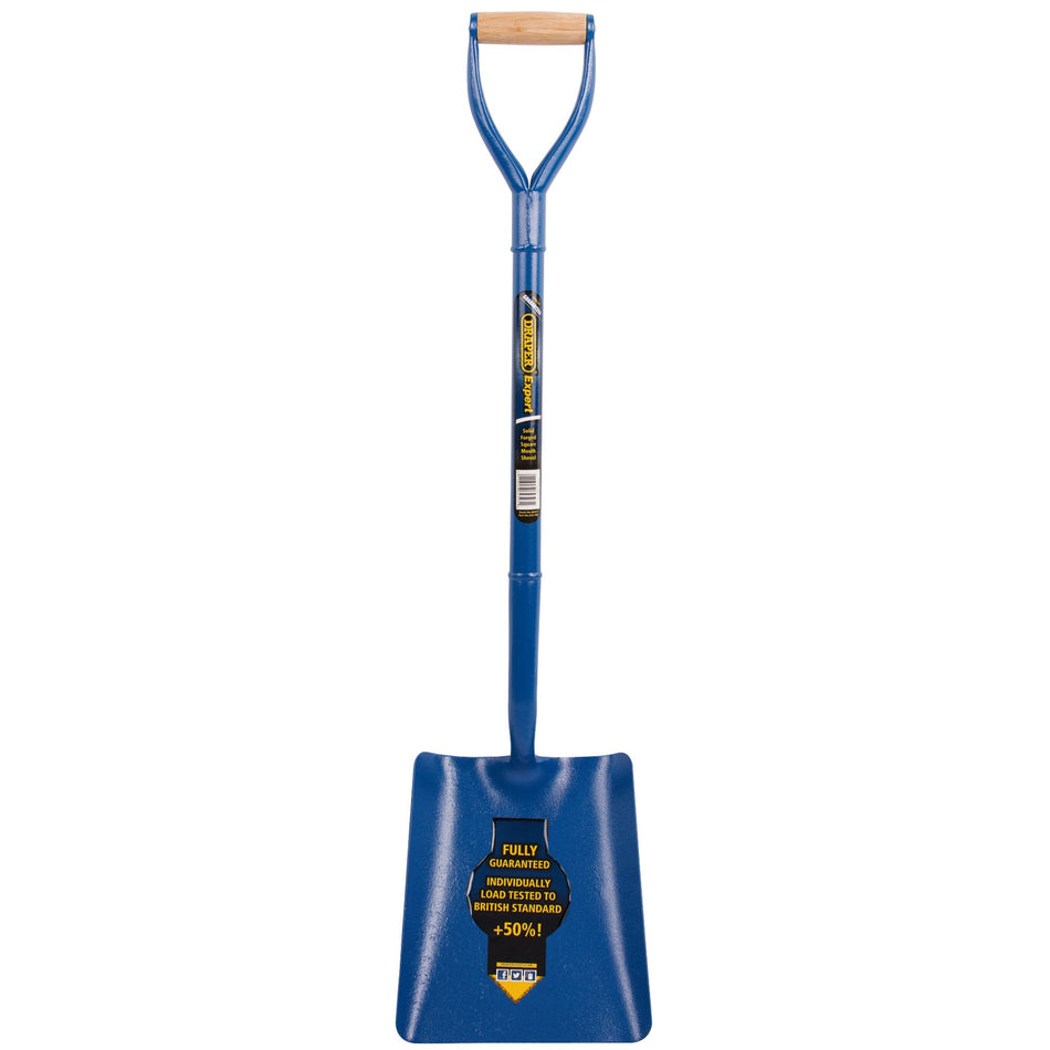 Draper 64327 Solid Forged Contractors Square Mouth Shovel