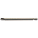 Draper 64366 Cross Slot Insert Bit, 1/4" Hex, 100mm Long, No.3 (Pack of 1)