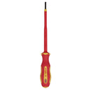 Draper 64368 XP1000 VDE Plain Slot Screwdriver, 3.0 x 100mm