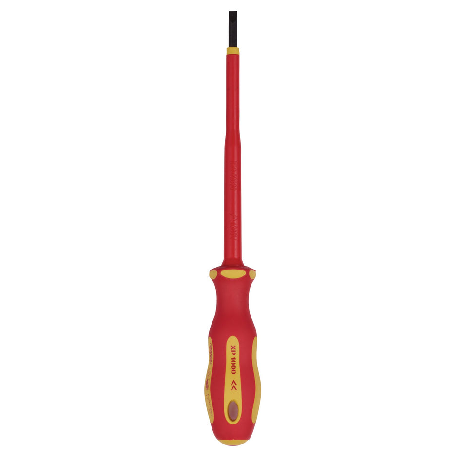 Draper 64413 XP1000 VDE Plain Slot Screwdriver, 3.5 x 100mm