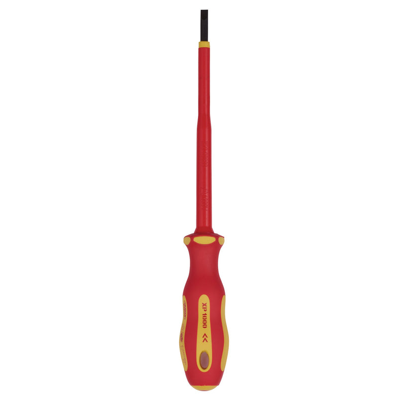 Draper 64413 XP1000 VDE Plain Slot Screwdriver, 3.5 x 100mm