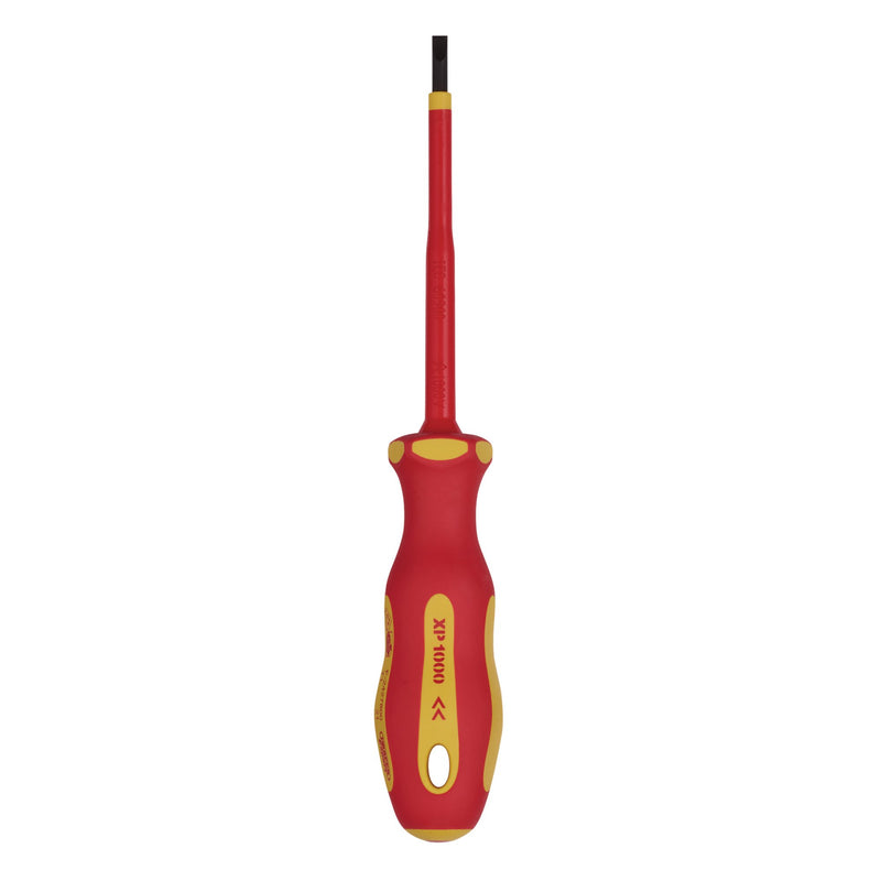 Draper 64414 XP1000 VDE Plain Slot Screwdriver, 4.0 x 100mm