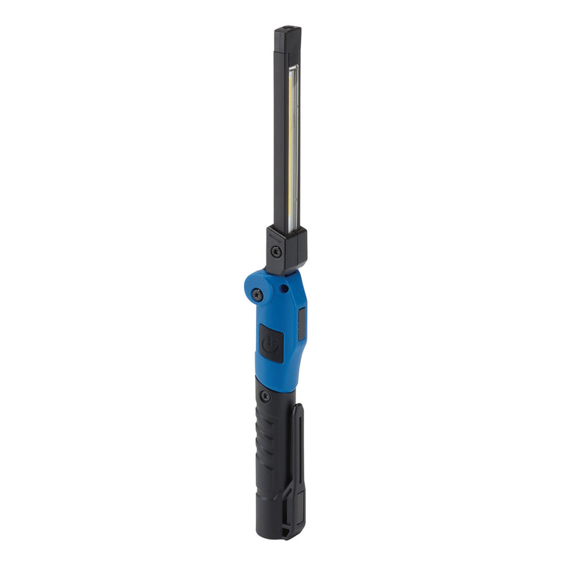 Draper 64499 COB SMD LED Rechargeable Pocket Folding Slim Light, 100 Lumens, USB-C Charger Supplied