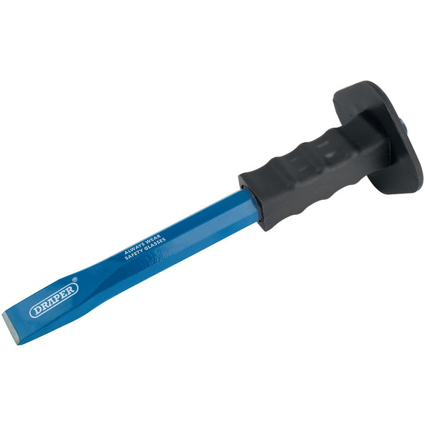 Draper 64682 Octagonal Shank Cold Chisel with Hand Guard, 25 x 300mm (Display Packed)