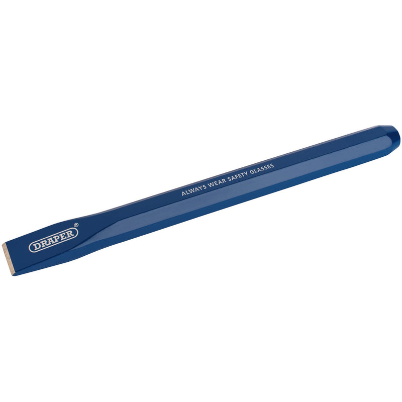 Draper 64829 Octagonal Shank Cold Chisel, 25 x 300mm (Display Packed)