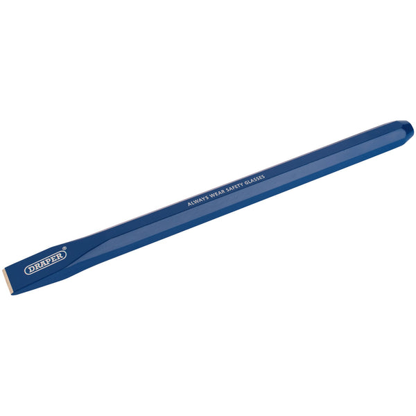 Draper 64838 Octagonal Shank Cold Chisel, 25 x 380mm (Display Packed)