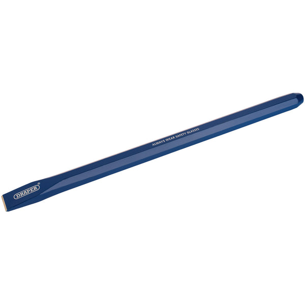 Draper 64850 Octagonal Shank Cold Chisel, 25 x 450mm (Display Packed)