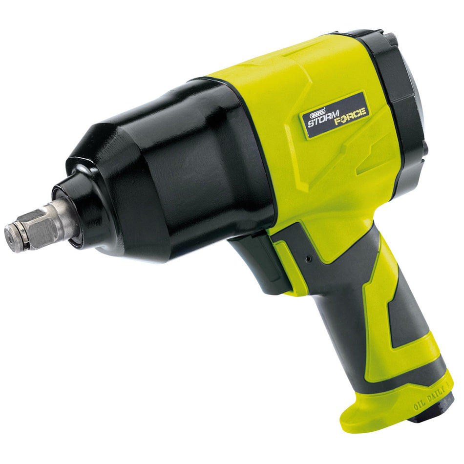 Draper 65017 Draper Storm Force® Air Impact Wrench with Composite Body, 1/2" Sq. Dr.