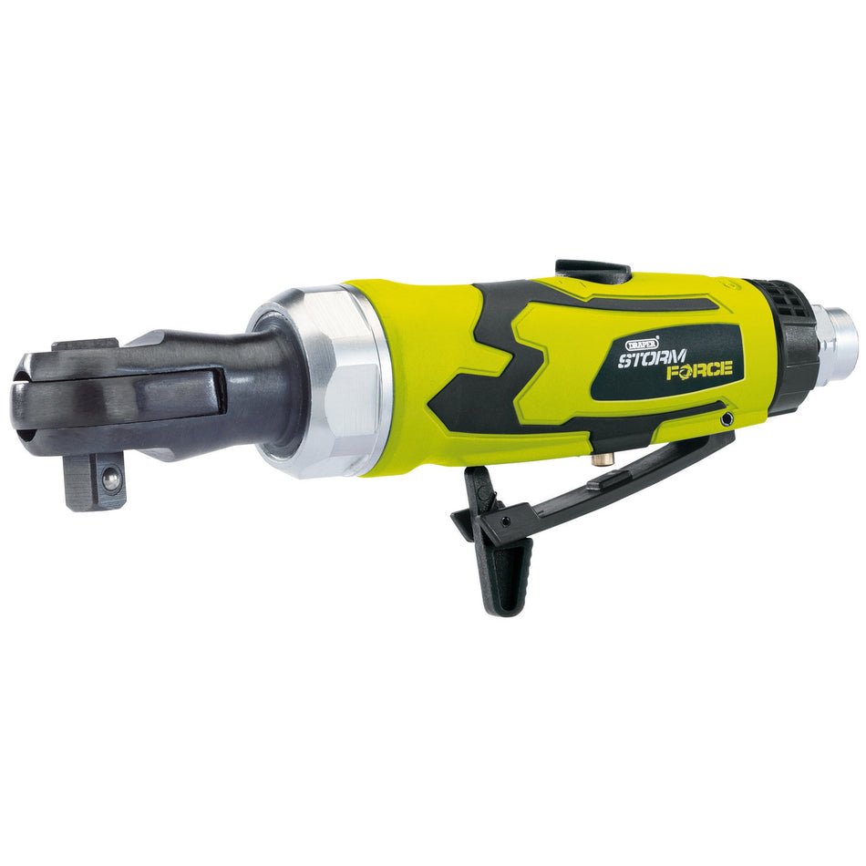 Draper 65019 Draper Storm Force Stubby Air Ratchet, 3/8" Sq. Dr.