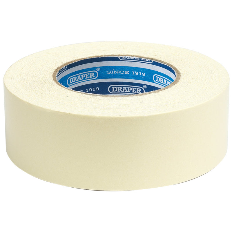 Draper 65392 Heavy Duty Double Sided Tape, 50m x 50mm