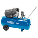 Draper 65396 Direct Drive V-Twin Air Compressor, 100L, 2.2kW