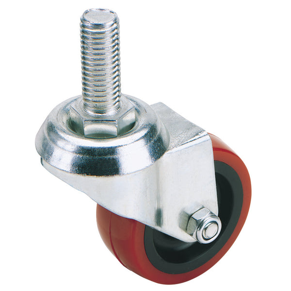 Draper 65510 Swivel Bolt Fixing Polyurethane Wheel, 50mm Diameter, S.W.L. 50kg