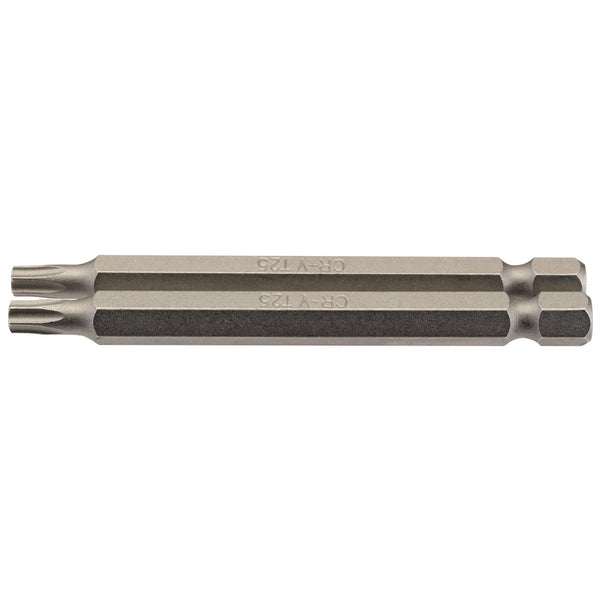 Draper 66849 Draper TX-STAR&#174; Insert Bit, 1/4" Hex, 75mm Long, T25 (Pack of 2)