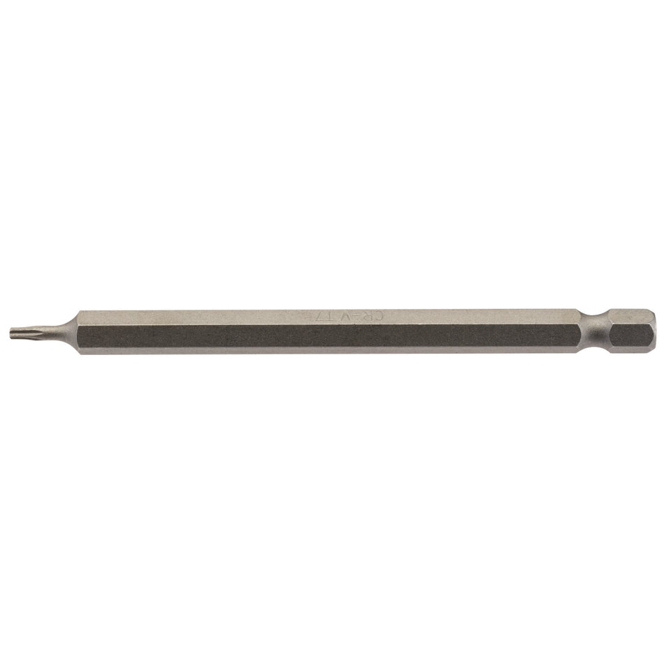 Draper 66906 Draper TX-STAR® Insert Bit, 1/4" Hex, 100mm Long, T7 (Pack of 1)