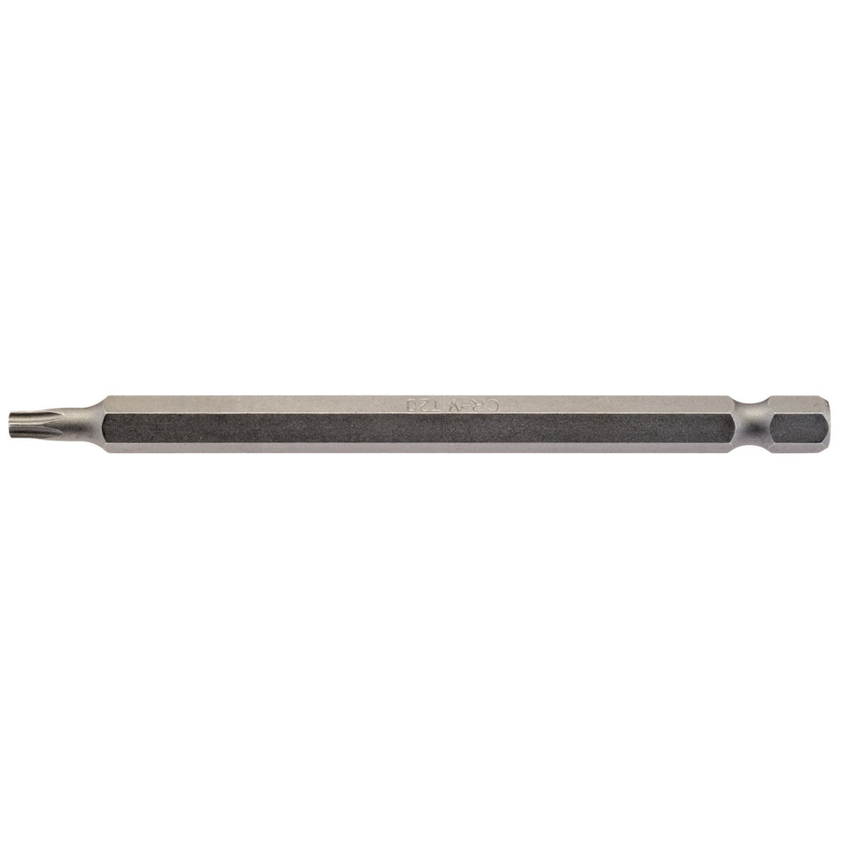 Draper 66929 Draper TX-STAR® Insert Bit, 1/4" Hex, 100mm Long, T20 (Pack of 1)