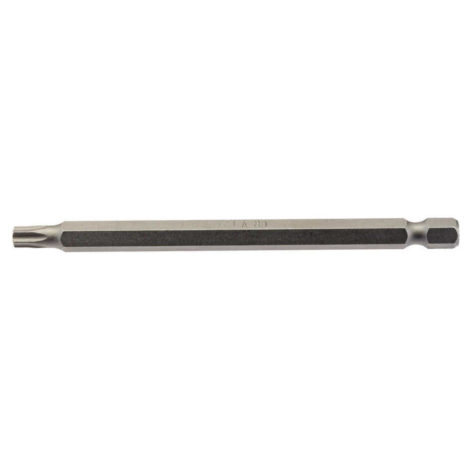 Draper 66940 Draper TX-STAR® Insert Bit, 1/4" Hex, 100mm Long, T27 (Pack of 1)