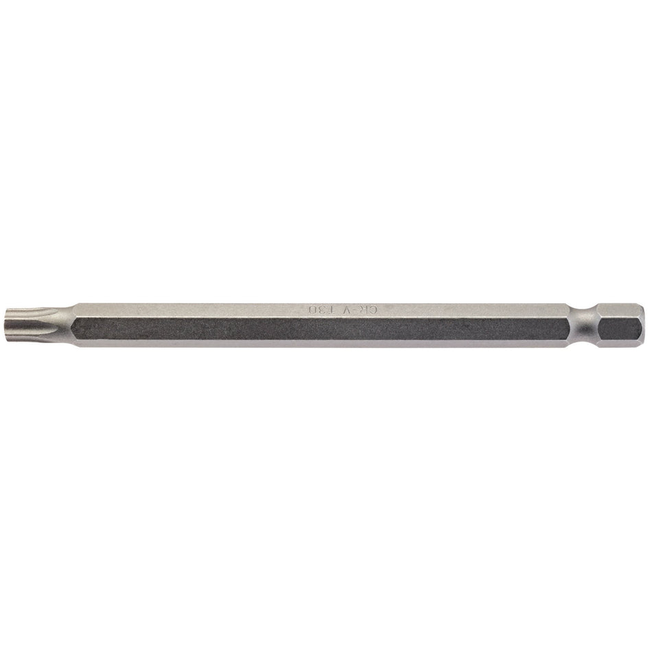 Draper 67006 Draper TX-STAR® Insert Bit, 1/4" Hex, 100mm Long, T30 (Pack of 1)