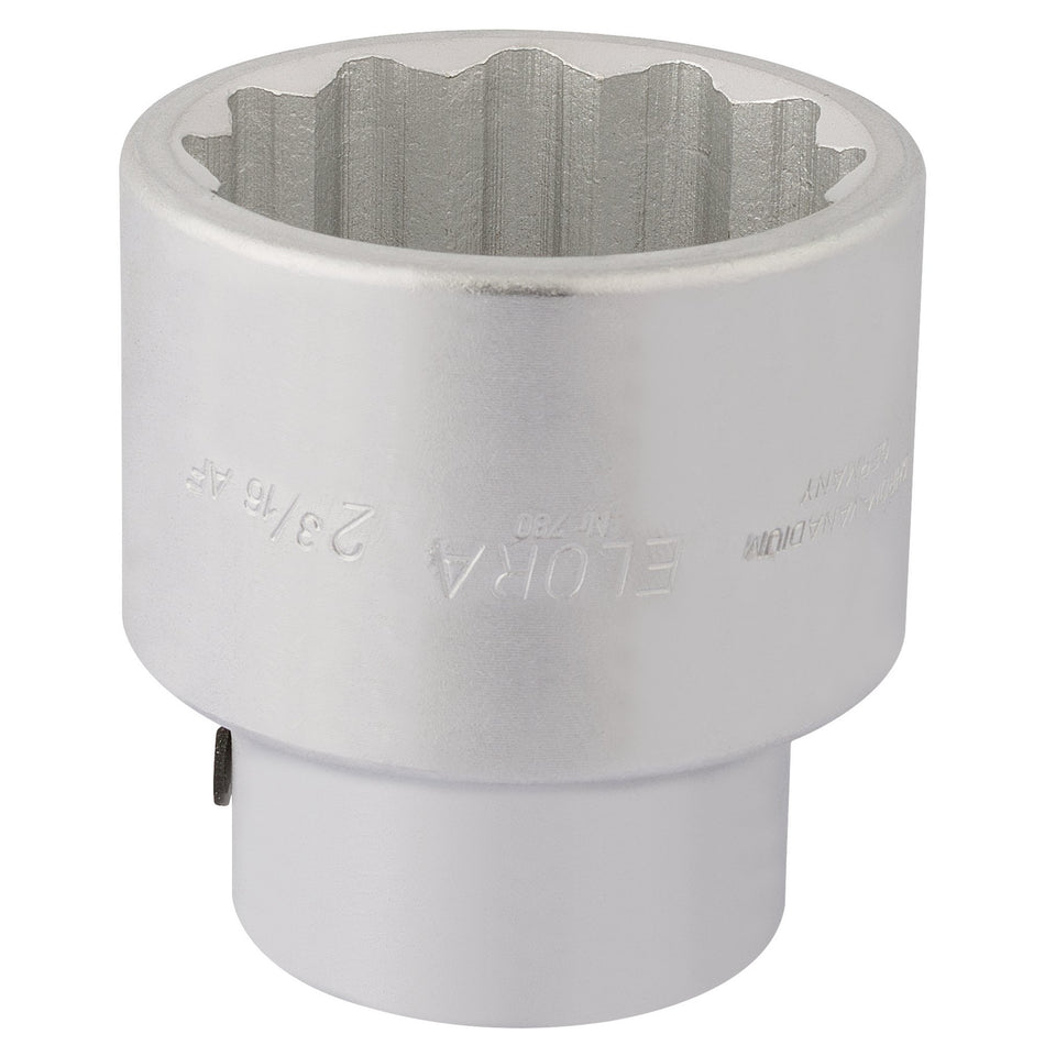 Draper 67351 Elora Bi-Hexagon Socket, 1" Sq. Dr., 2.3/16"